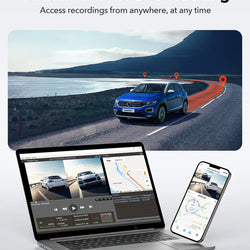 Redtiger F7N TOUCH Windshield Dash Cam, 128GB, Suction Cup, Model F7N-TOUCH4