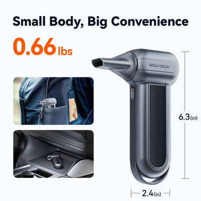 WOLFBOX MF100 Compressed Air Duster - Super Power Electric Air Duster, Model MF100